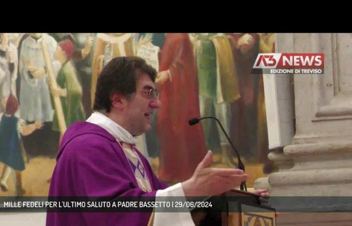 TREVISO | A THOUSAND FAITHFUL FOR THE LAST GOODBYE TO FATHER BASSETTO – ANTENNA TRE
