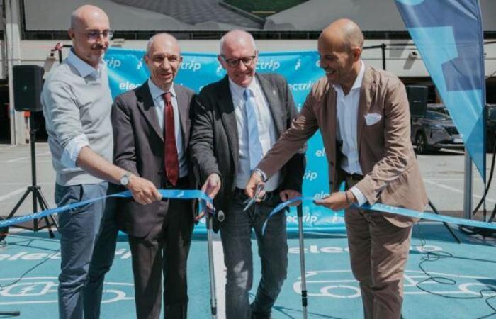 Electrip high-power charging hub inaugurated in Val d’Aosta