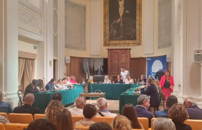 The new municipal administration of Potenza Picena took office yesterday evening