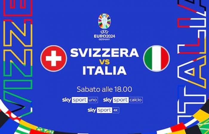 Italy Switzerland on TV and streaming: where to watch the 2024 Euros round of 16