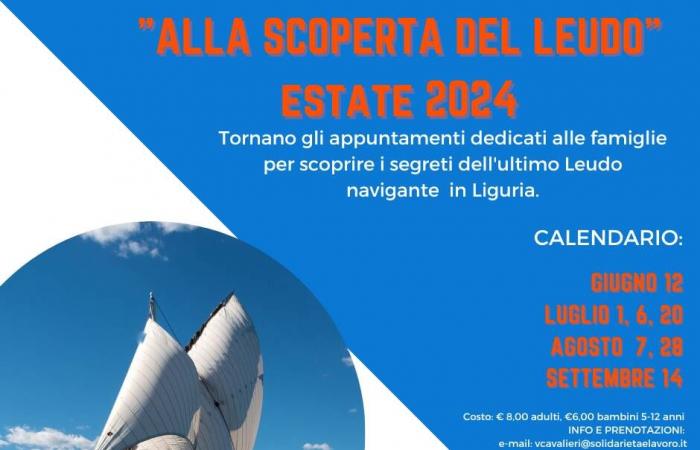Discovering the last sailing leudo in Liguria on a visit to Sestri Levante