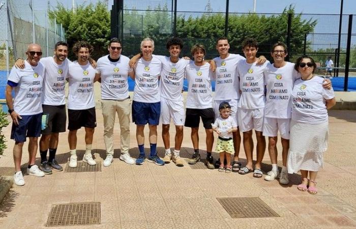 The Sporting Tennis Club 2.0 of Bisceglie wins the playoffs and flies to B1
