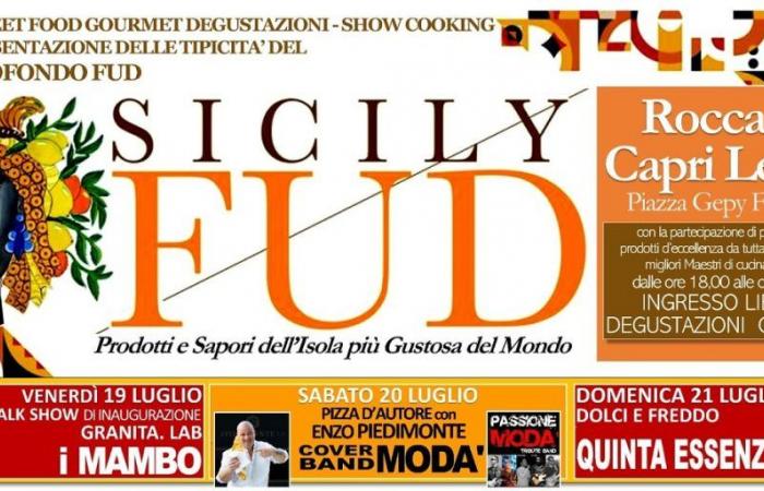 Capri Leone: from 19 to 21 July the “Sicily Fud” returns to Piazza Gepy Faranda