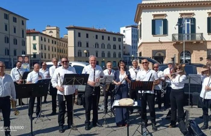 Concert by the City of Livorno Band at the Terrazza Mascagni