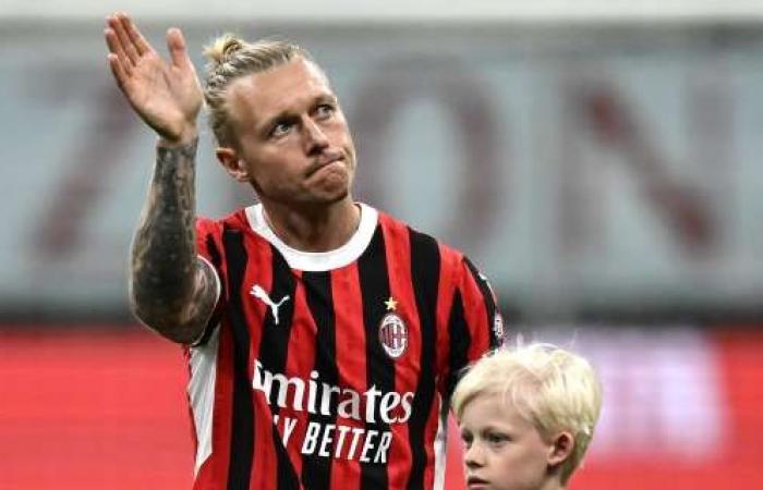 Today is the last day with the Rossoneri for Simon Kjaer: statistics and palmares