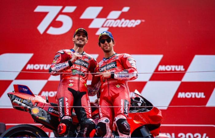 Ducati conquers Assen with Bagnaia’s victory and Bastianini 3rd – MotoriNoLimits