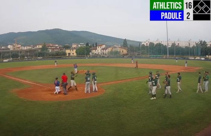 Athletics Bologna double against Padule (16-3 and 6-2)
