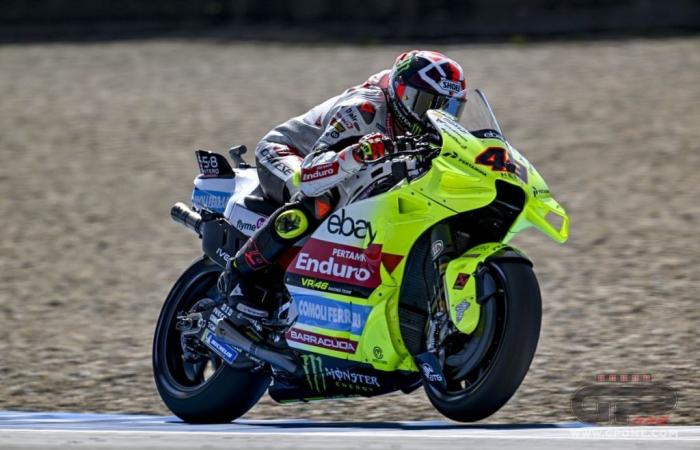 MotoGP, Di Giannantonio best in Assen warm up, Marquez 2nd, Vinales 3rd