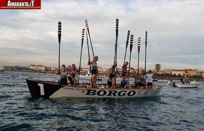 Palio marinaro. The Borgo wins and confirms its state of grace