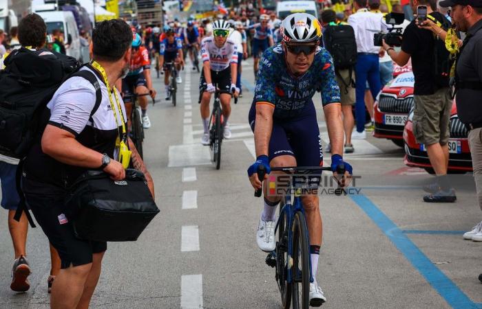 Wout van Aert impresses despite victory eluding him in the final moment