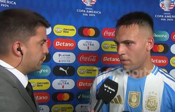 Lautaro: “I felt ready to put the World Cup behind me”