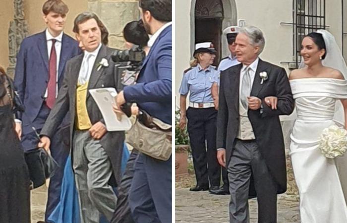 the vip wedding in Tuscany Il Tirreno