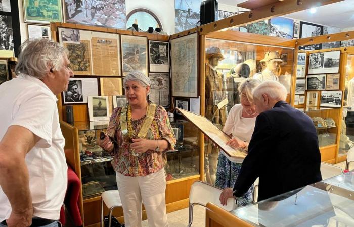 DONATION OF THE ROTARY CLUB OF ROME TO THE LANDING MUSEUM OF ANZIO –