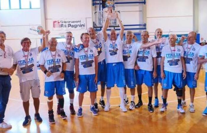 The FIMBA Italia teams win 4 medals at the European Masters Championships in Pesaro