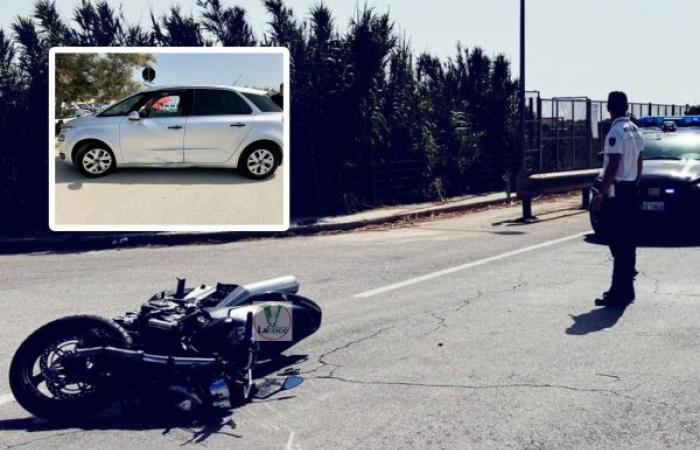 Manduria: Another car-motorcycle accident on the Manduria coast road