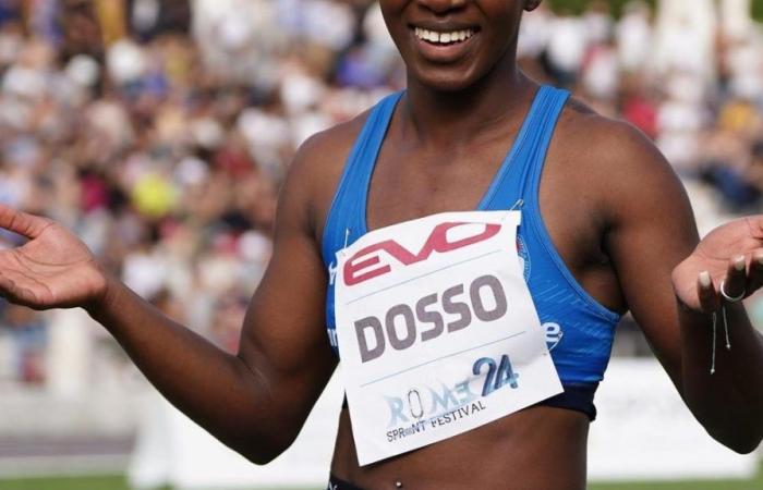 Dosso easily wins the 100 meters. It is the fifth Italian title for the sprinter