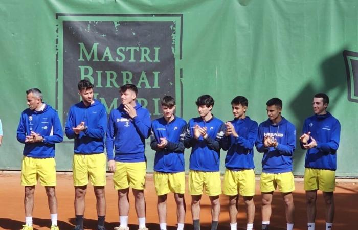 Junior Tennis Perugia precious draw for salvation Serie B1