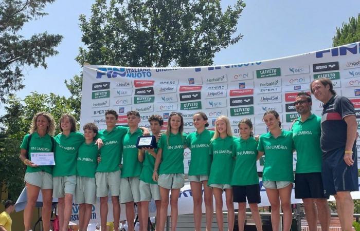 Swimming: from the Regions Trophy many satisfactions for Umbria