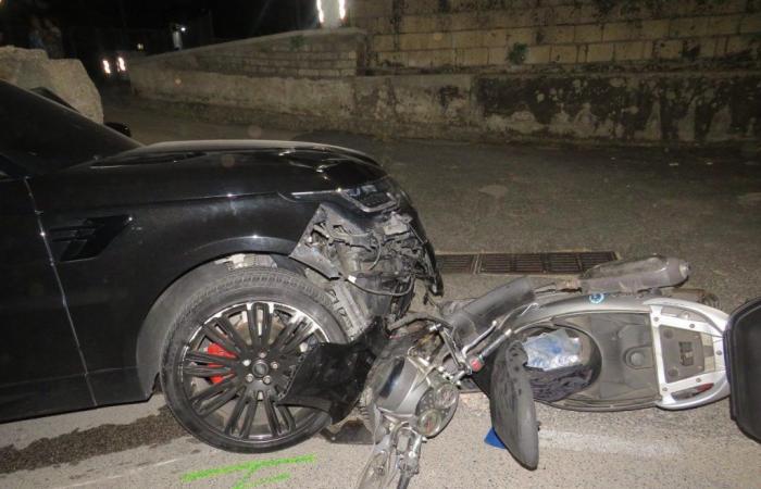 Naples, car and motorbike collide: 36-year-old dies