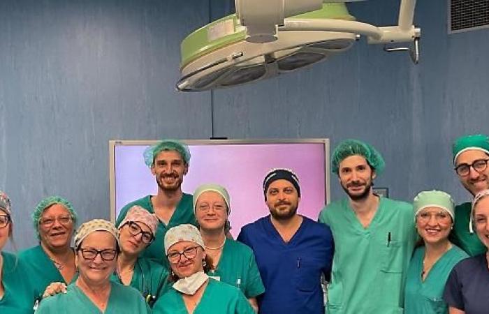 Policlinico di Palermo, uterine tumor removed with technique…