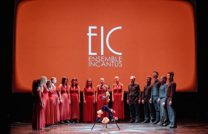 Ensemble Incantus, second place in Viterbo