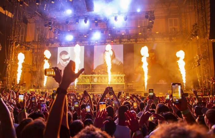 Piazza Napoleone becomes a big disco with the Swedish House Mafia