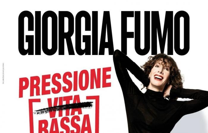 Giorgia Fumo on stage at the Arena di Villa Vitali in Fermo on July 7th at 9pm