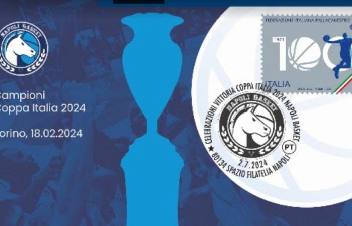 Poste Italiane creates the Gevi Napoli stamp for the 2024 Italian Cup
