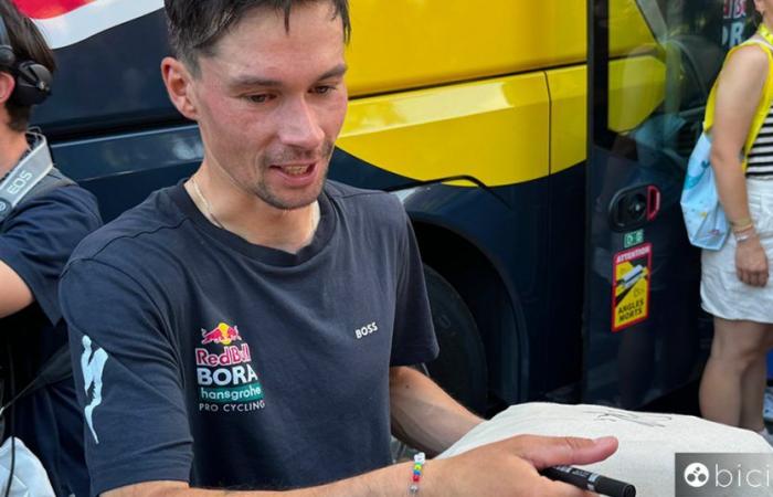 Misstep on San Luca, but Roglic throws water on the fire