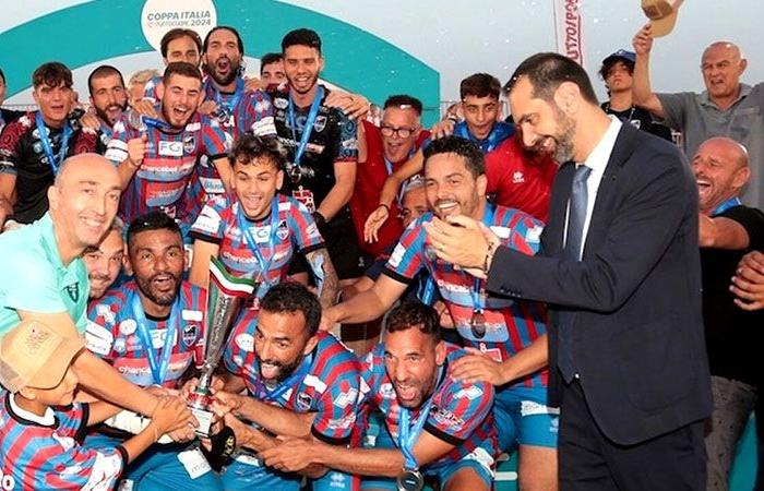 Beachsoccer, Catania Fc wins Italian Cup
