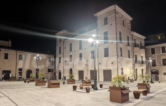 L’Aquila, Piazza Chiarino is revealed