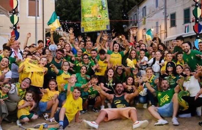The Palio Madonna del Soccorso is yellow-green, victory for Porta Signina – Photo 1 of 2