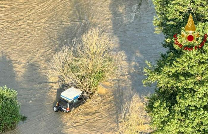 Flood in Valle d’Aosta and Piedmont, the newborn baby saved from the flood