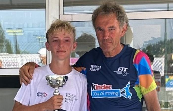 Tennis Trophy FITP KInder Joy of Moving: victory for home athlete Christopher Ferretti