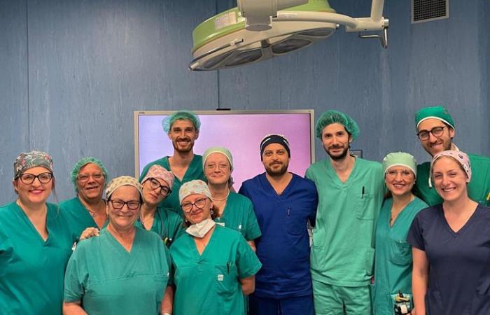 Palermo Polyclinic, uterine tumor removed with technique…