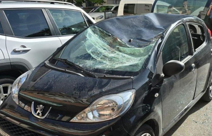 Falls from 7th floor: 22-year-old ‘saved’ by parked car