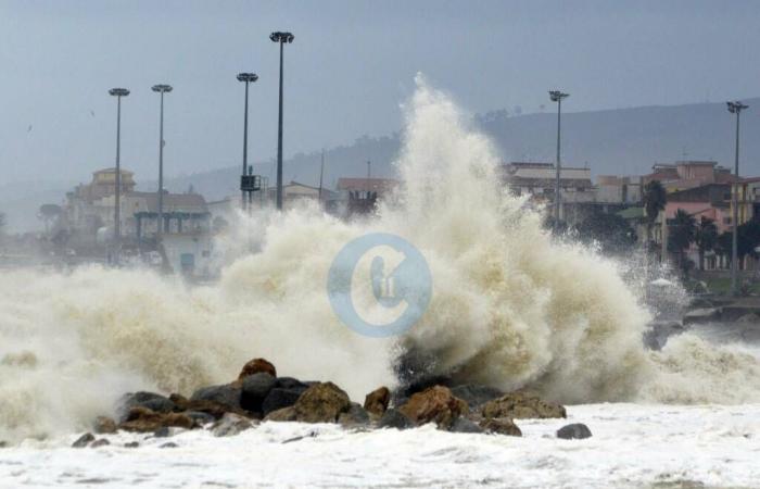 Bad weather: storms and strong winds also arriving in Calabria, 9 regions in yellow