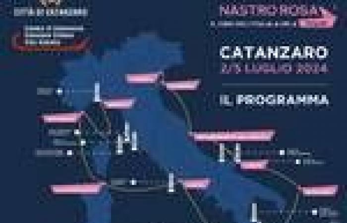 The Marina Militare Nastro Rosa Tour 2024 arrives in Catanzaro