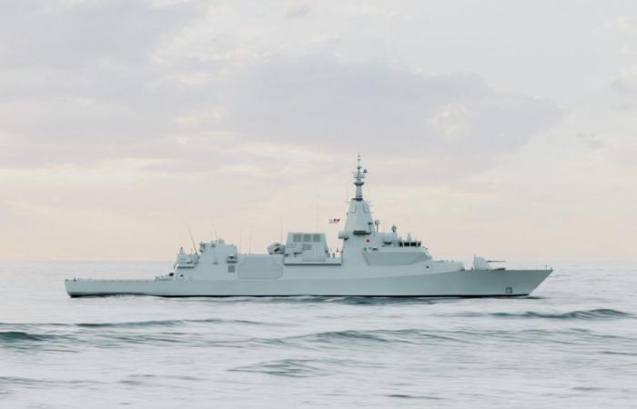Construction of River class destroyers has begun in Canada