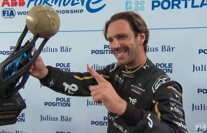 Vergne takes pole for Round 14 in Portland