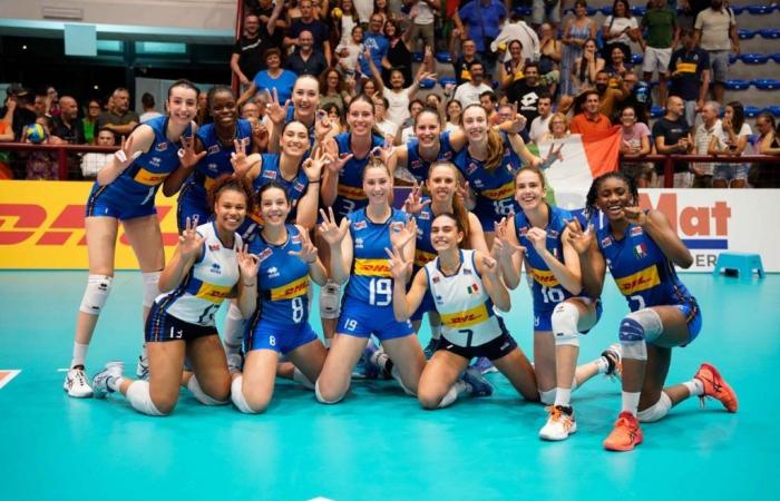 In Lecce for the Azzurre a good start. 3-0 against Latvia – Volleyball.it