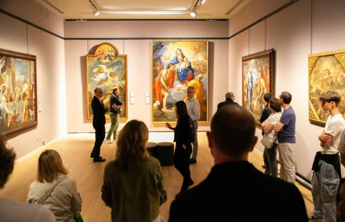 Guided tour of Accademia Carrara for LOVATO Electric employees