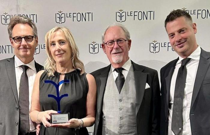 Del Grande Ninci wins the award. Le Fonti Awards