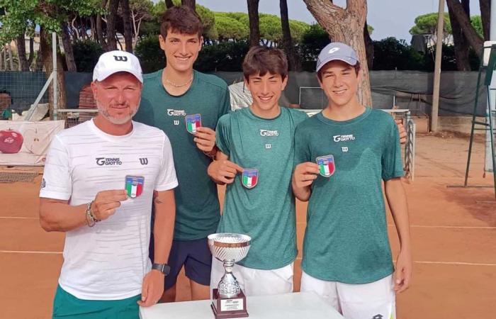 Arezzo, Tennis Giotto is Tuscan team champion with the men’s Under16
