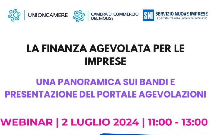 BUSINESS FINANCING: A NEW SERVICE FROM THE MOLISE CHAMBER OF COMMERCE