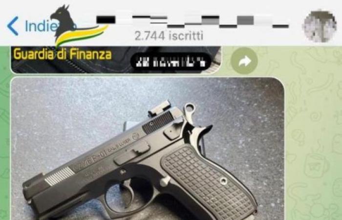 Grosseto. Drugs and weapons online, Telegram channel seized