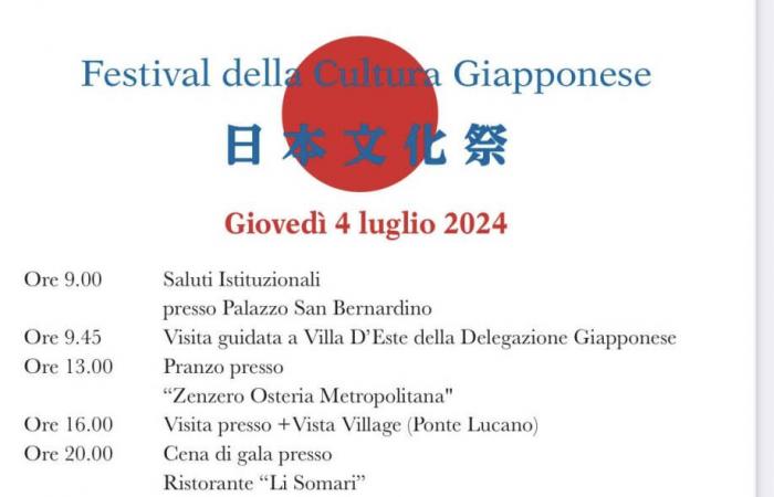 The Japanese Culture Festival in Tivoli from 4 to 6 July – THE PROGRAM