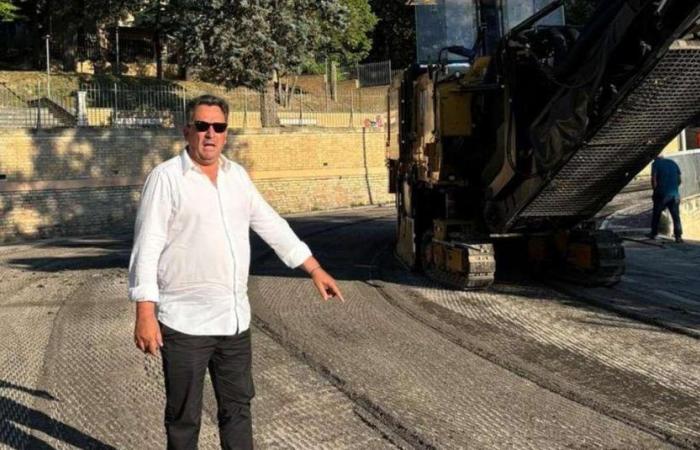 Picciano, new asphalt on the provincial road – Pescara