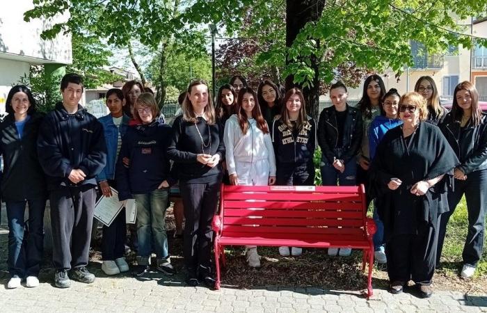 Tutor Fiorenzuola and Anti-violence Centre: “Change starts from a red bench”