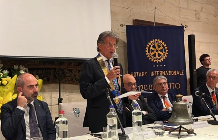 Mario Moroni President of the Rotary Club Lecce for 2024-25